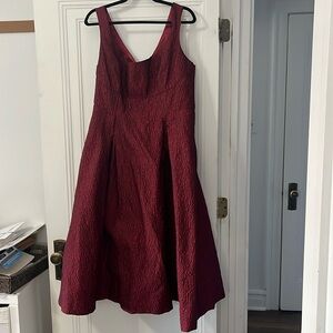 City Chic Burgandy Dress